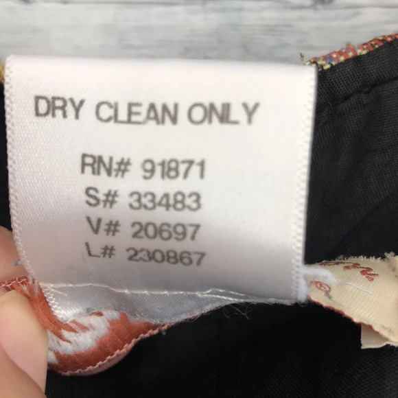 Vintage Norm Thompson Aztec Tapestry Vest Large - Picture 6 of 9